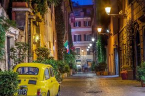 Art by the Spanish Steps