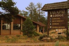 Вид на Yavapai Lodge